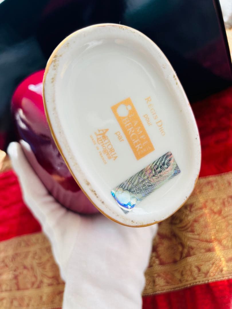 新品　ランプベルジェ　ダブルハート