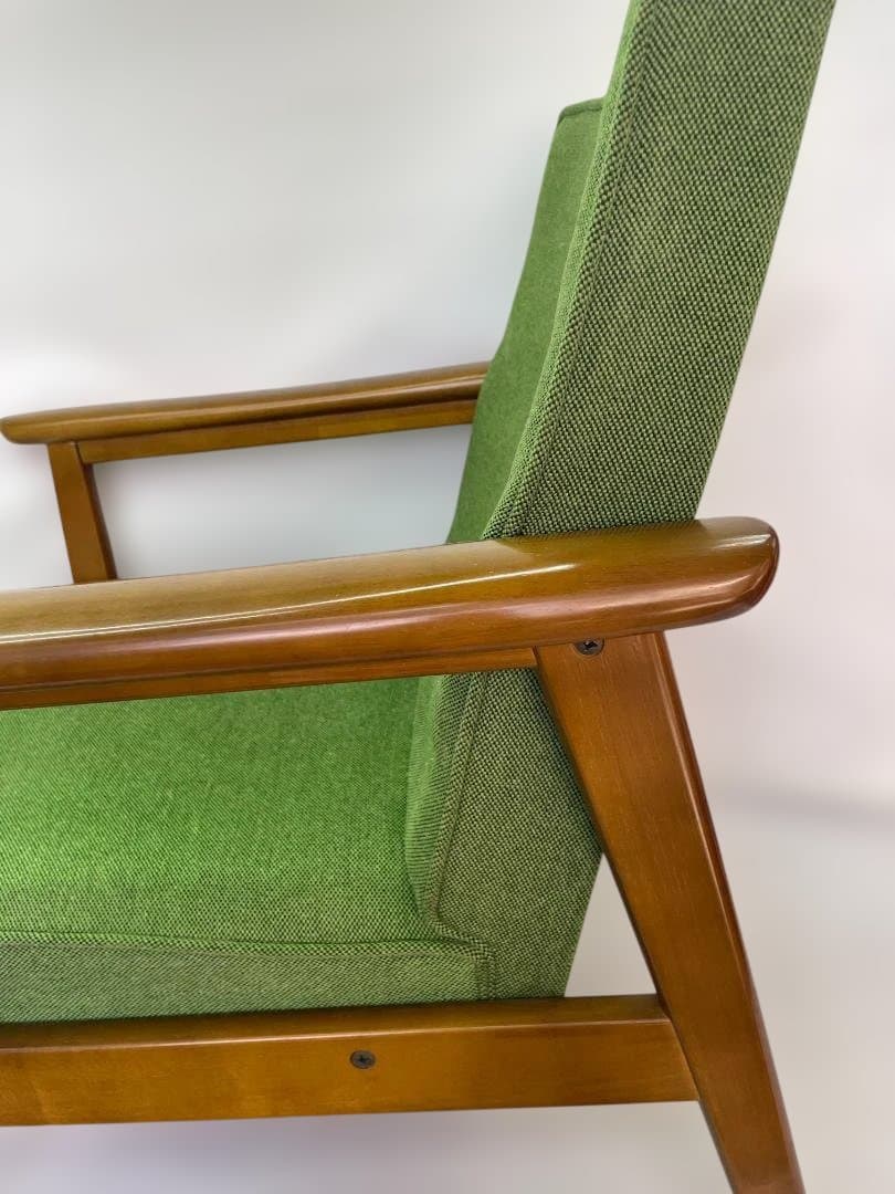 カリモク60 Kチェア タープグリーン 1シーター 　　12c91