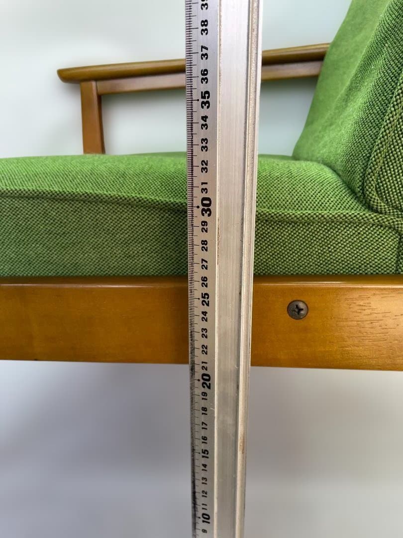 カリモク60 Kチェア タープグリーン 1シーター 　　12c91