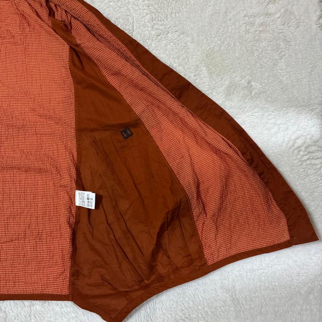 ann吉 センソユニコ フリル　チュニック　バルーン　ギンガムチェック