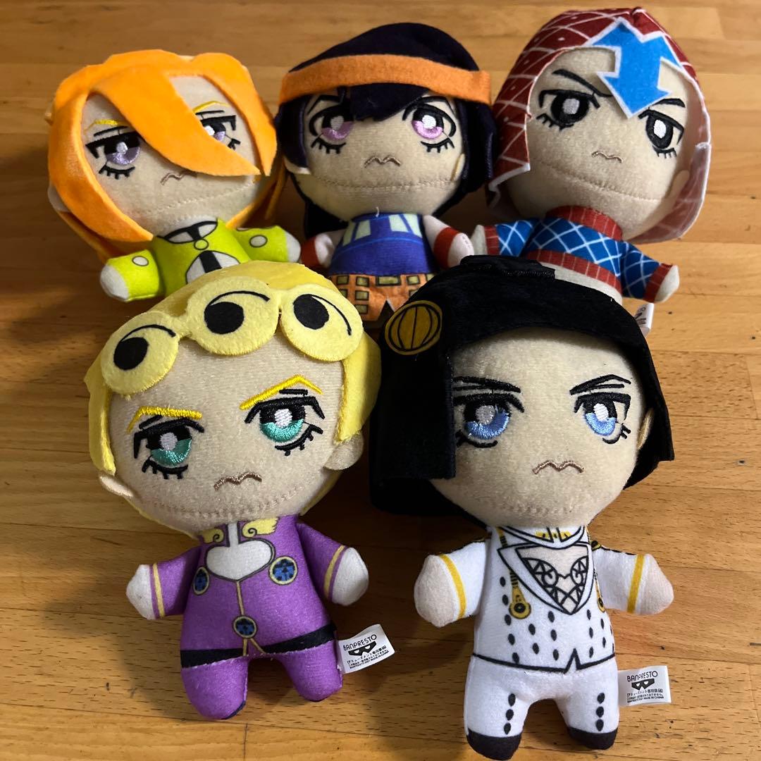 【バラ売り不可】ジョジョの奇妙な冒険 第5部 黄金の風 ともぬい　5体セット