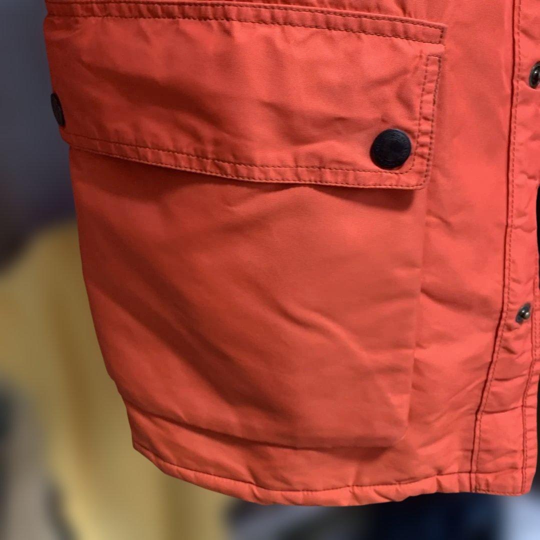 COACH EST 1941 オレンジ ナイロンジャケット　内側キルティング