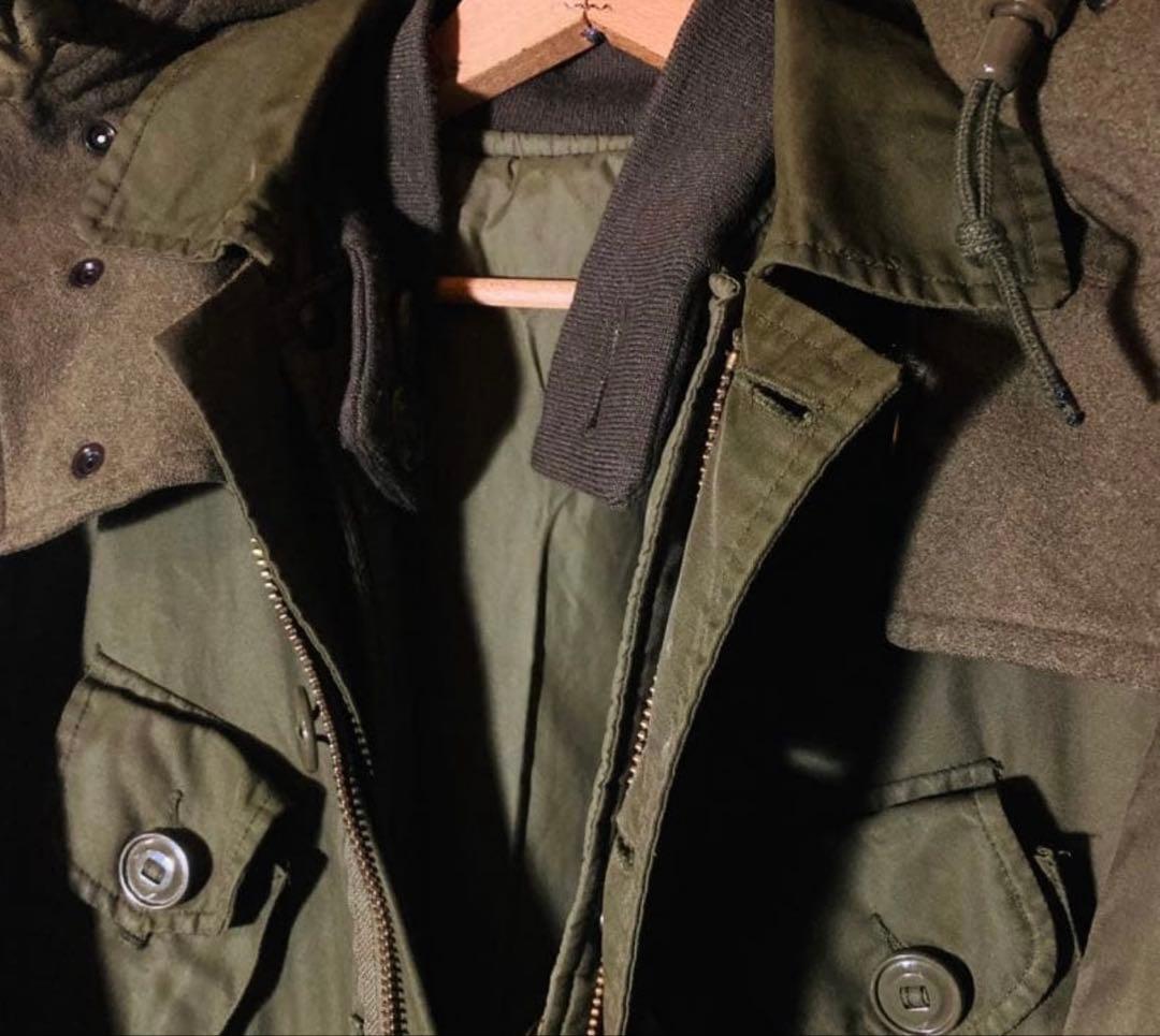 70sカナダ軍 モッズコート ecw パーカー　フルセット