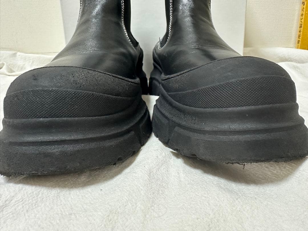 SOFIE D'HOORE レザー サイドゴアブーツ