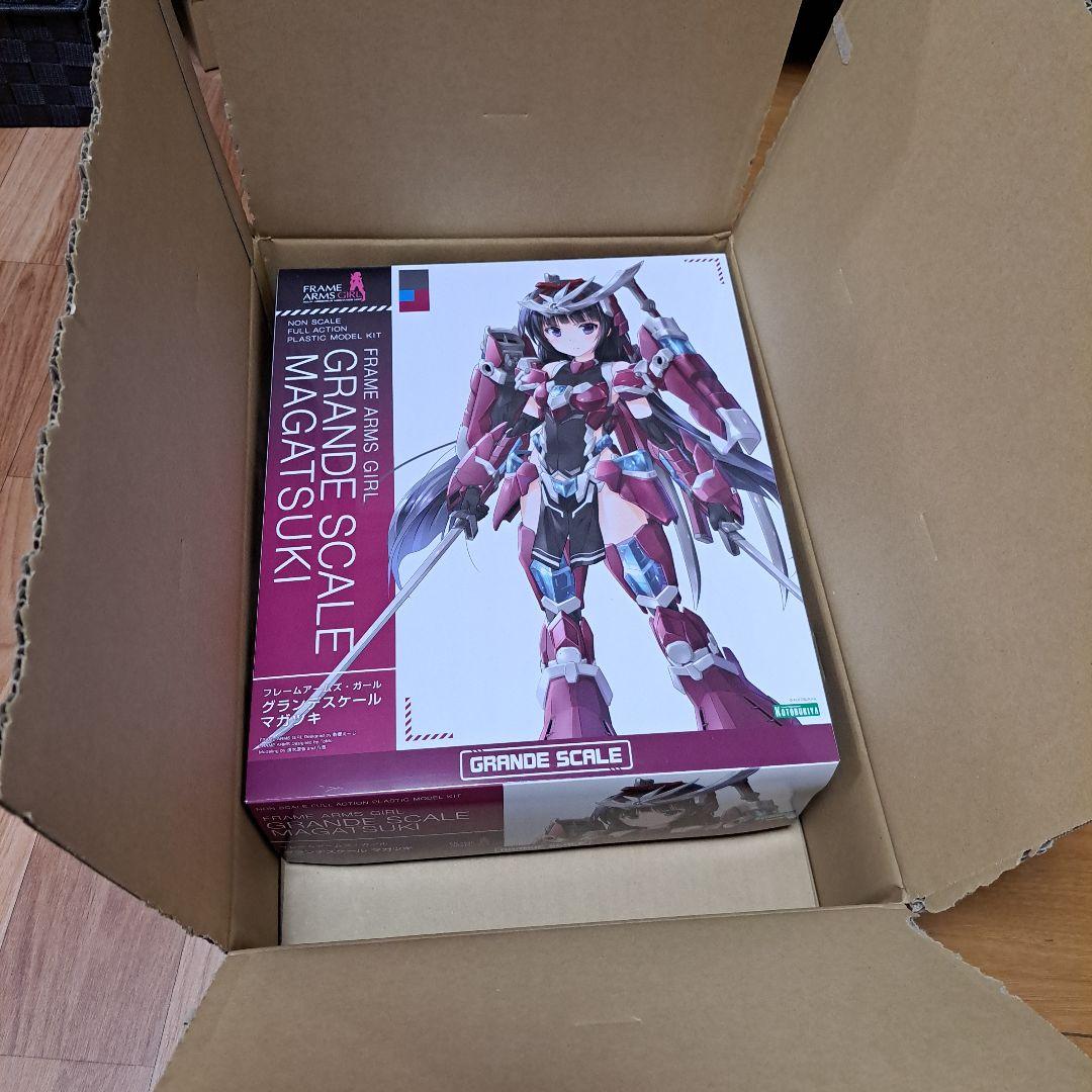完成品　フレームアームズ・ガール　グランデスケール マガツキ　別売りスタンド付
