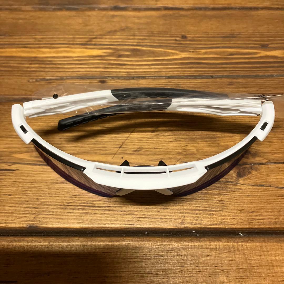 adidas MARCOLIN. スポーツサングラス ホワイト/ミラーグリーン