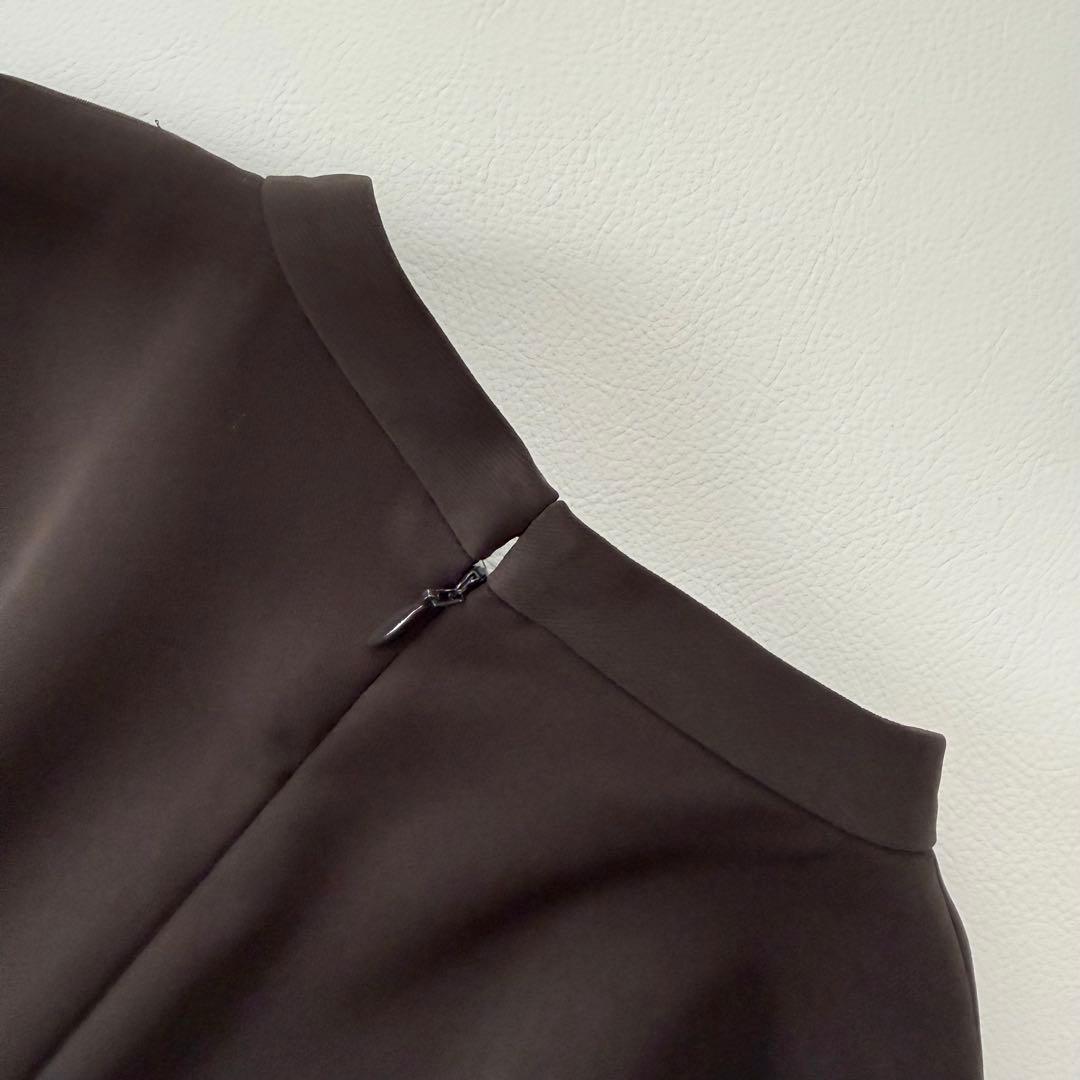 4.2万円✨エンフォルド　ワイドカフドレス　ロング　洗濯できる　春秋ワンピース