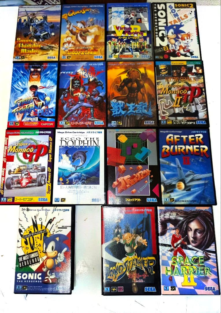 SEGA Mega Drive ゲーム15本セット