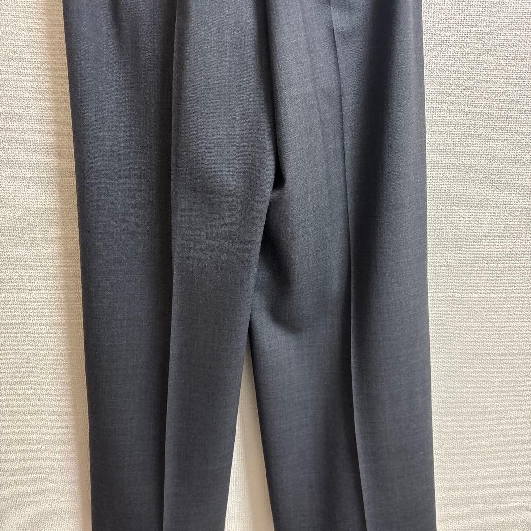 セオリーリュクス　パンツ　ワイド　ストレート　グレー　美品　36号