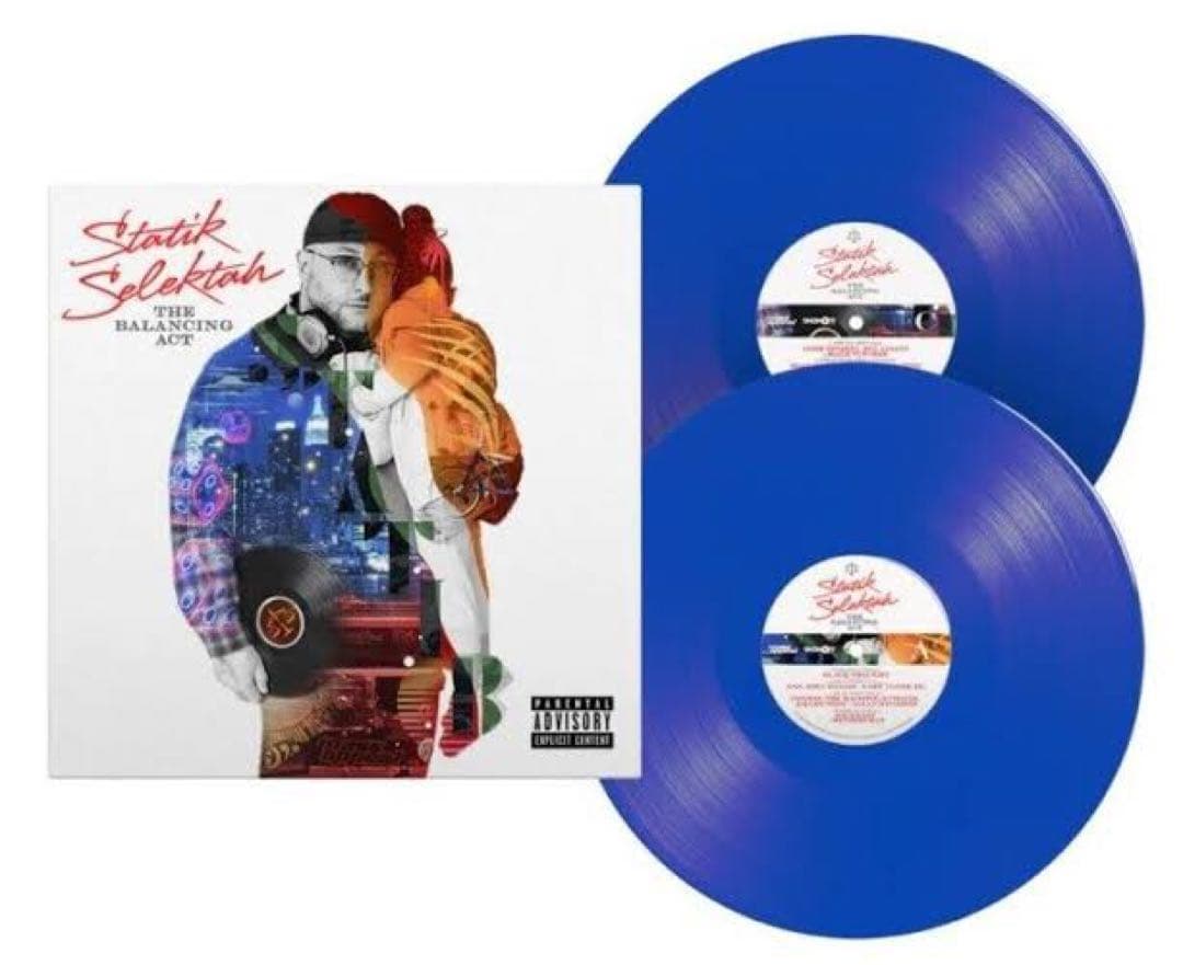 洋楽 STATIK SELEKTAH The Balancing Act BLUE