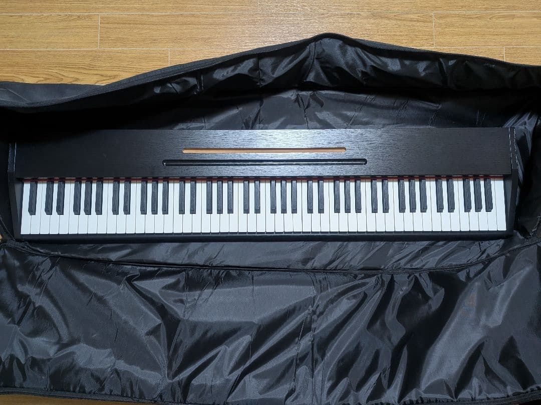 zhruns 88鍵 電子キーボード【持ち運び用ケース同梱】