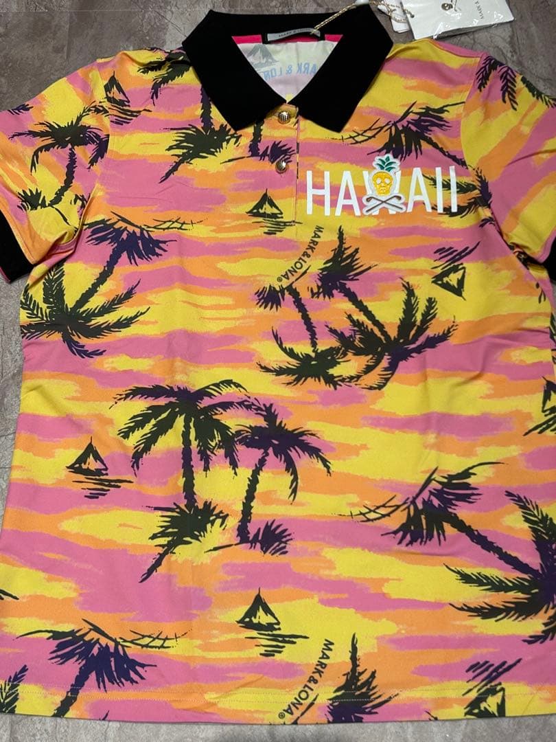 新品未使用品 マークアンドロナ ハワイ限定 ポロシャツ
