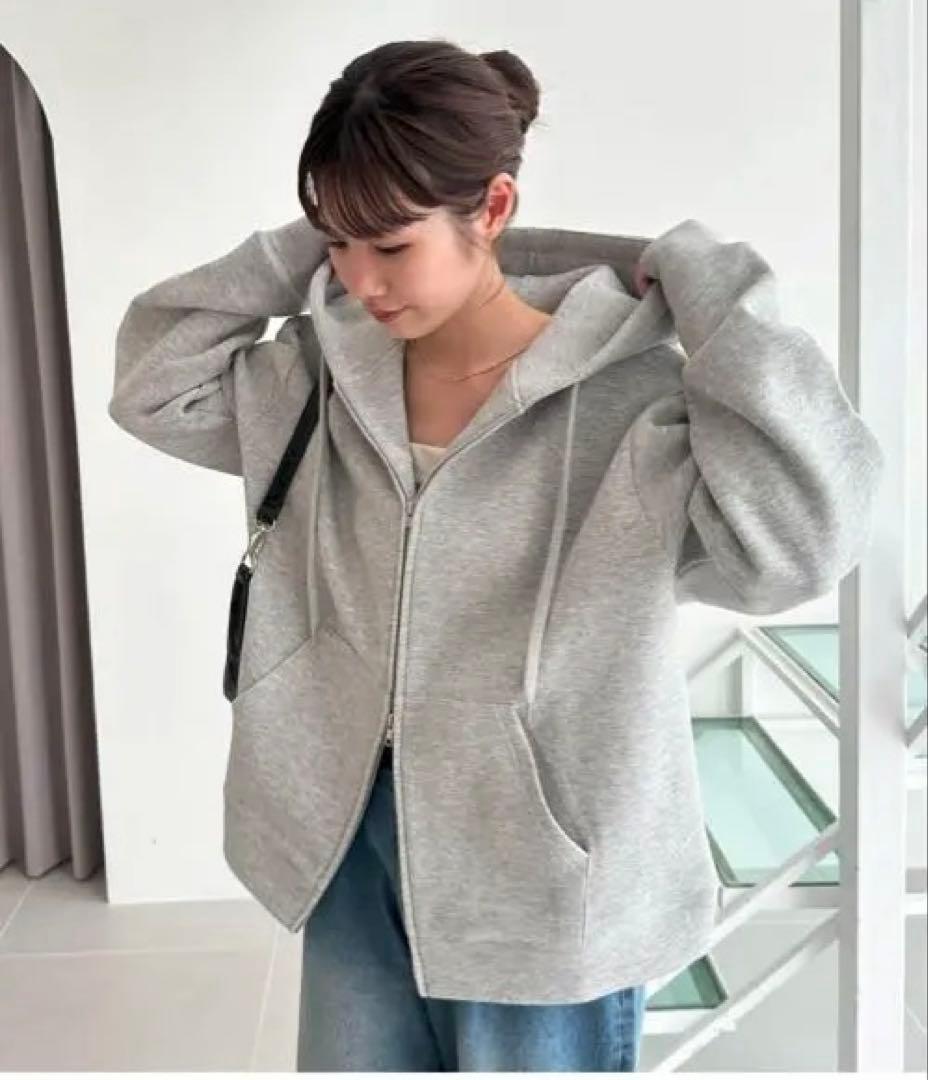 ディスコート　ボンディングWジップパーカー