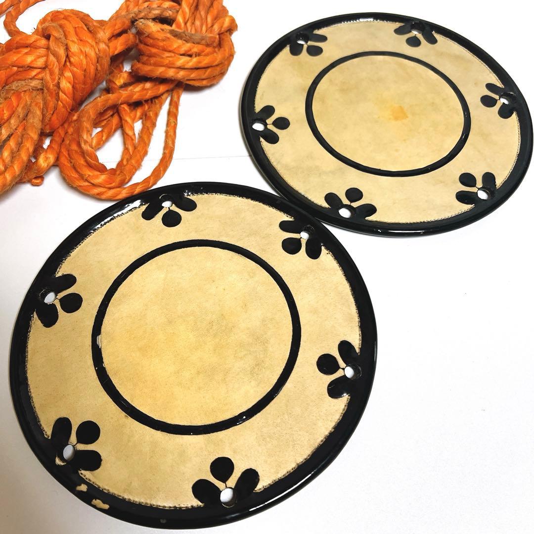 【希少】鼓　蒔絵　小鼓　胴　和楽器　漆塗り　伝統芸能　能 歌舞伎　竹雀　金彩