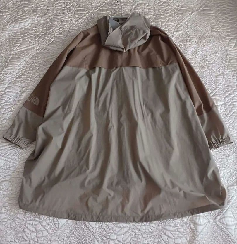 THE NORTH FACE タグアンポンチョ WM 袋付き ベージュ