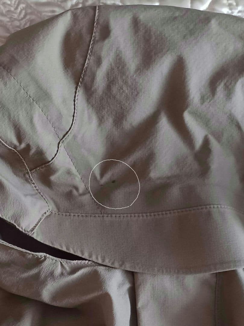 THE NORTH FACE タグアンポンチョ WM 袋付き ベージュ