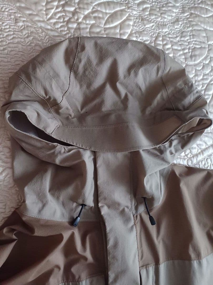 THE NORTH FACE タグアンポンチョ WM 袋付き ベージュ