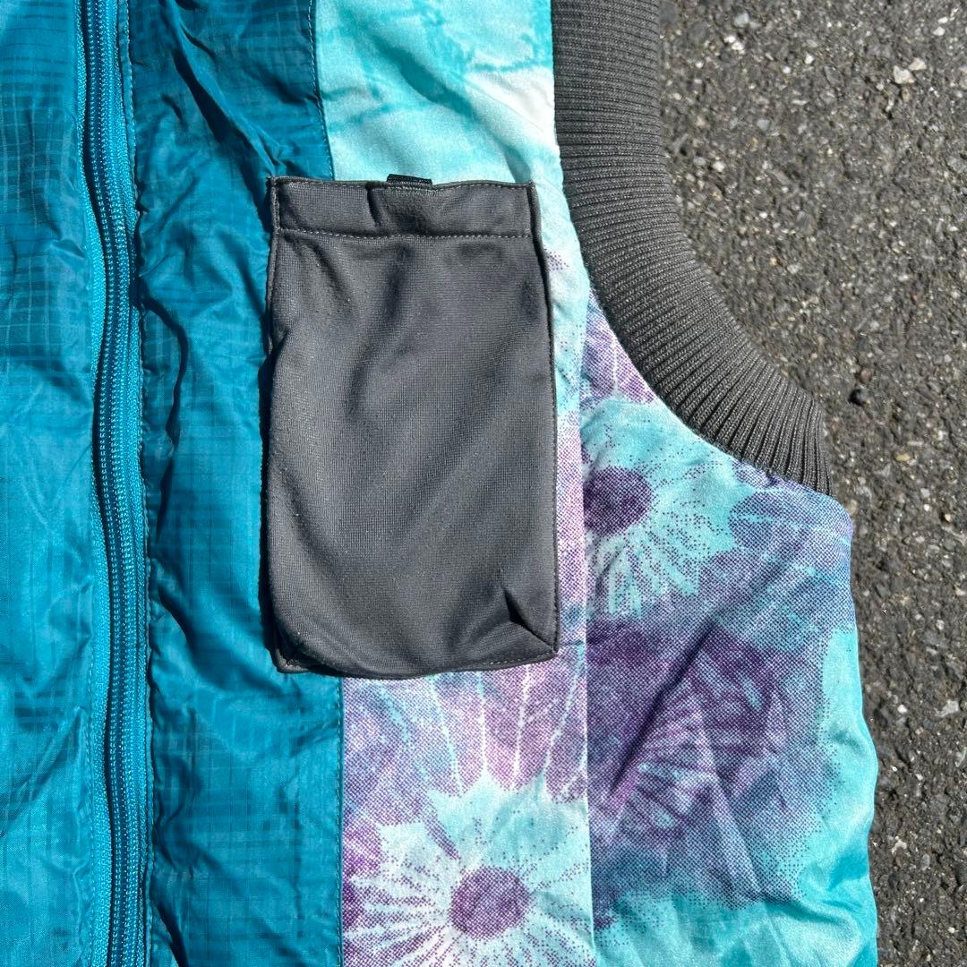 ジャケット・アウター OAKLEY reversible nylon down vest y2k