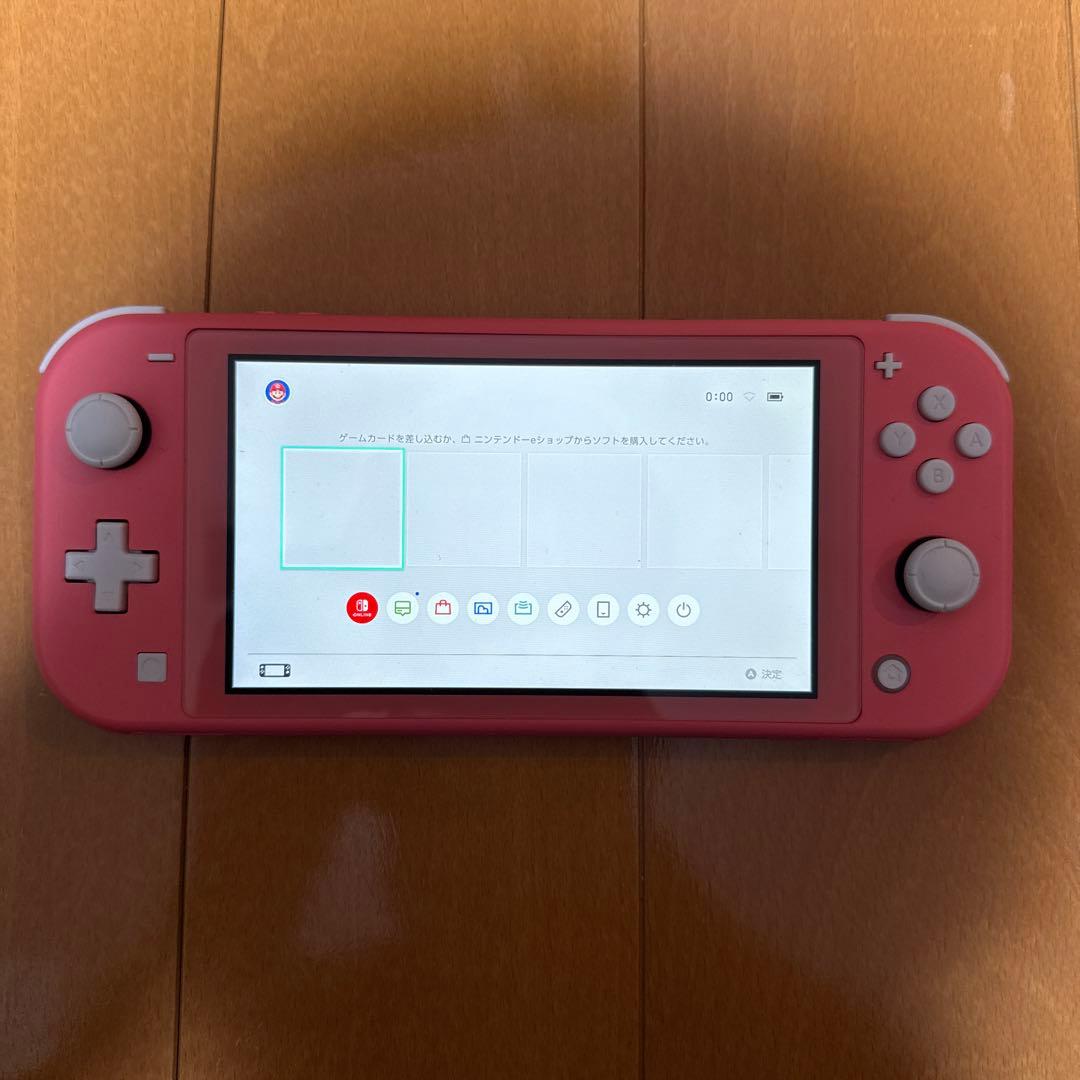Nintendo Switch Lite ピンク 本体 充電器付き