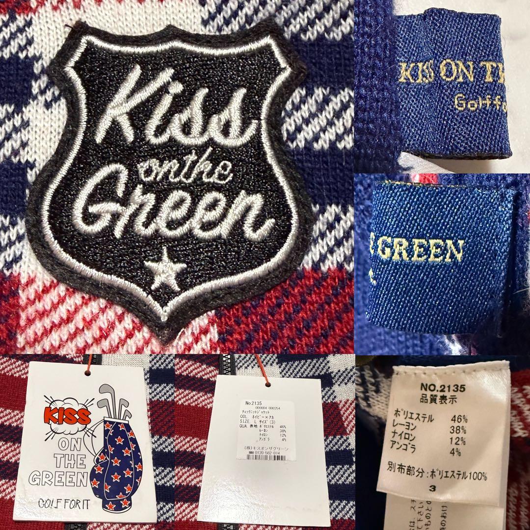 未使用タグ付✨キスオンザグリーン ゴルフウェア リバーシブル 中綿ジャケット L