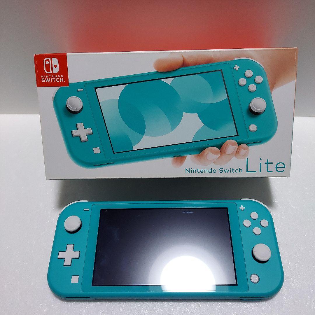 Nintendo Switch Lite ターコイズ　液晶不良　ジャンク