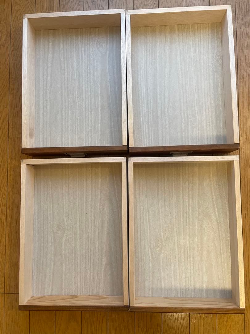 木製 12段チェスト ライトブラウン