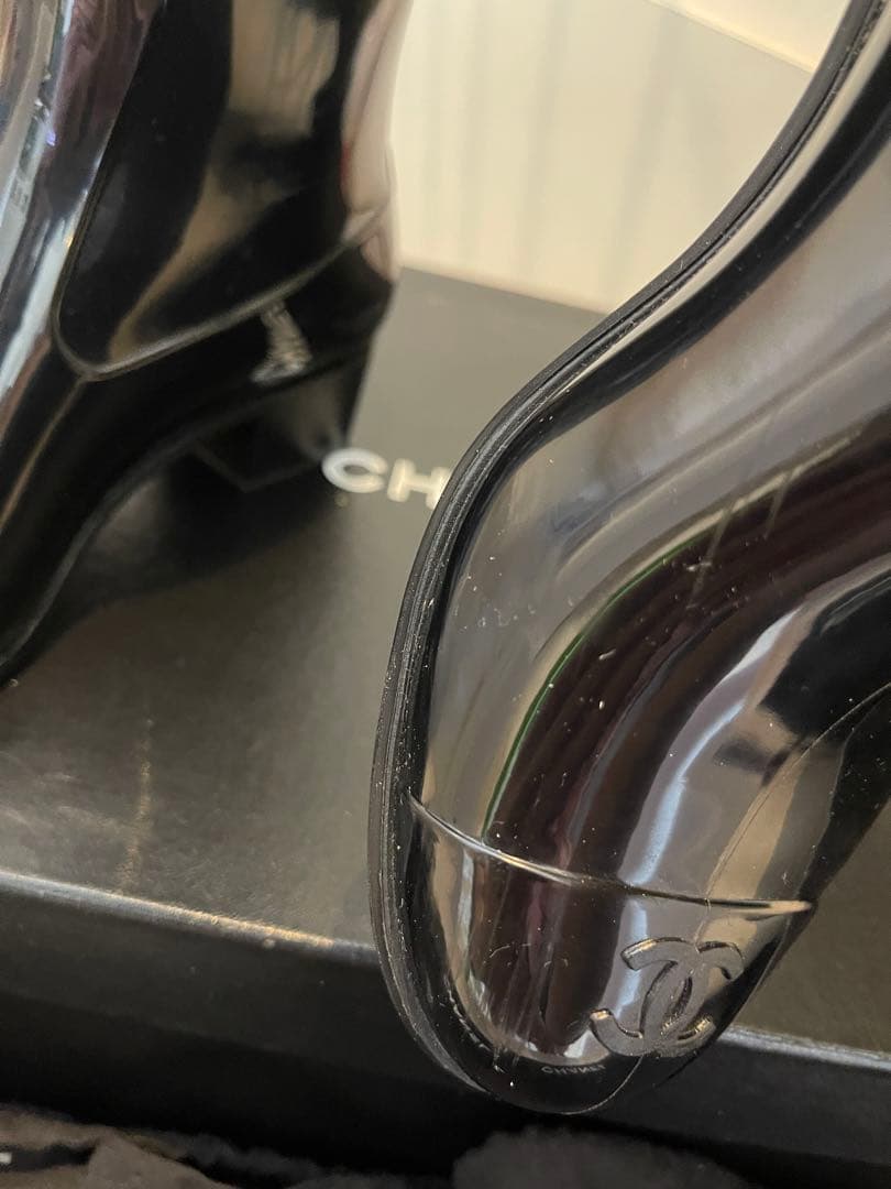 CHANEL シャネル　カメリア　ブーツ　36(22.5)