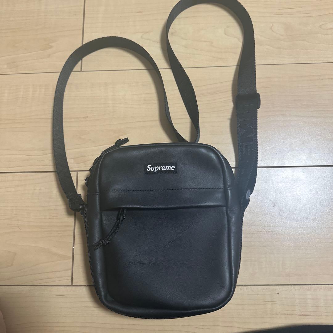 MikeY　Supreme Leather Shoulder Bag