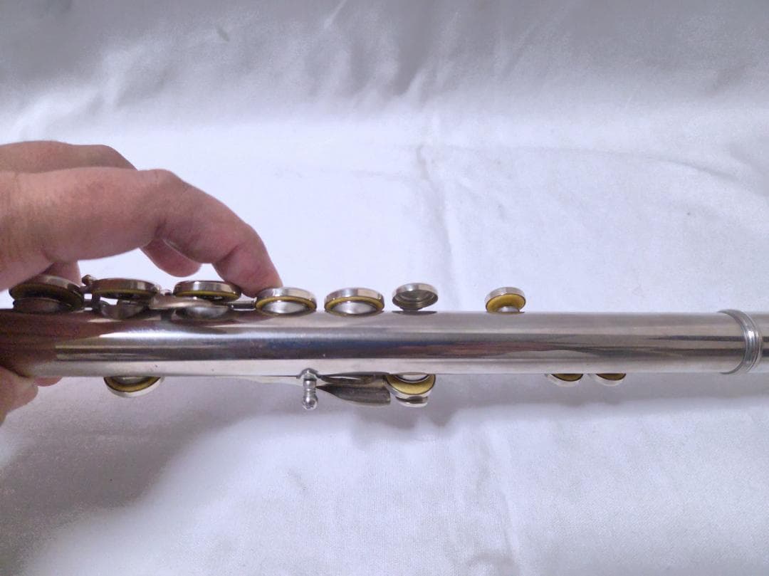 YAMAHA YFL-211 フルート 日本製 銀メッキ Eメカ付き #3036