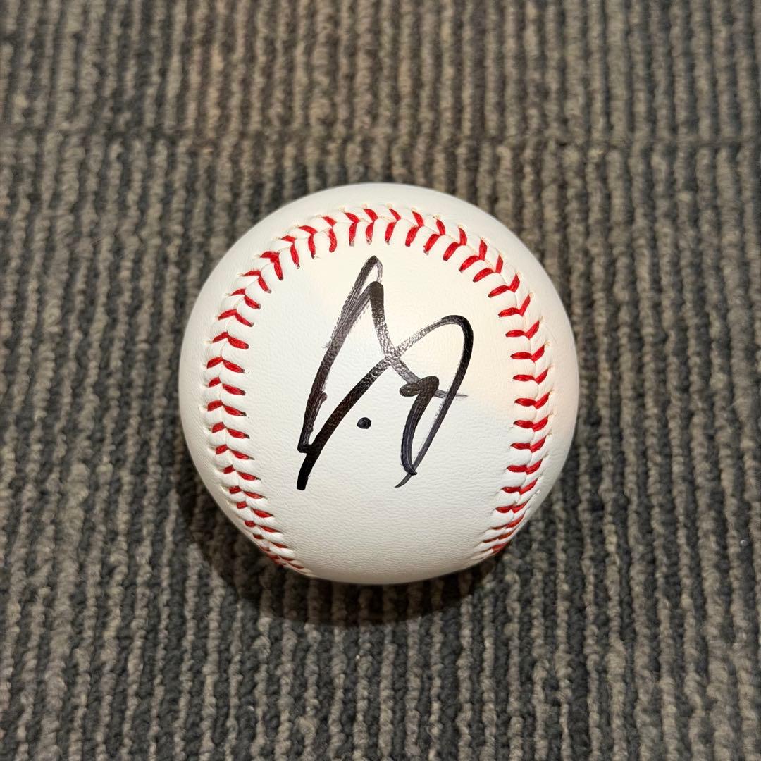 北海道日本ハムファイターズ 伊藤大海 直筆サインボール 沖縄キャンプロゴボール