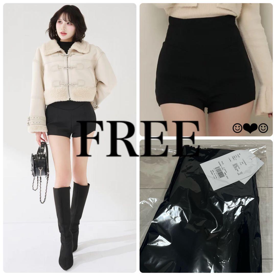 Darich♡美シルエットショートパンツ♡ブラック♡FREE