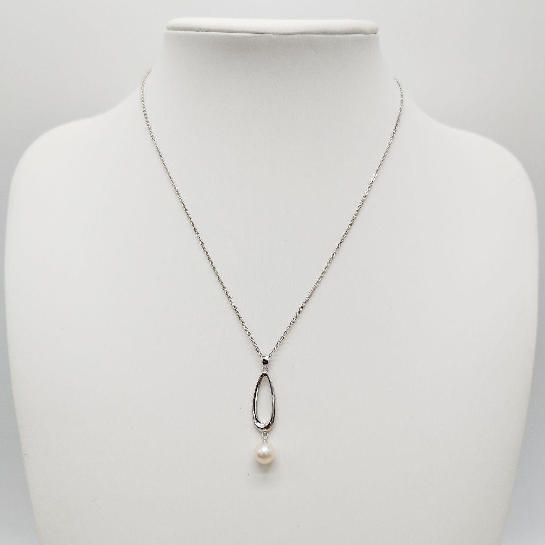 【美品】MIKIMOTO　ミキモト　パールネックレス　7mm　MS刻印