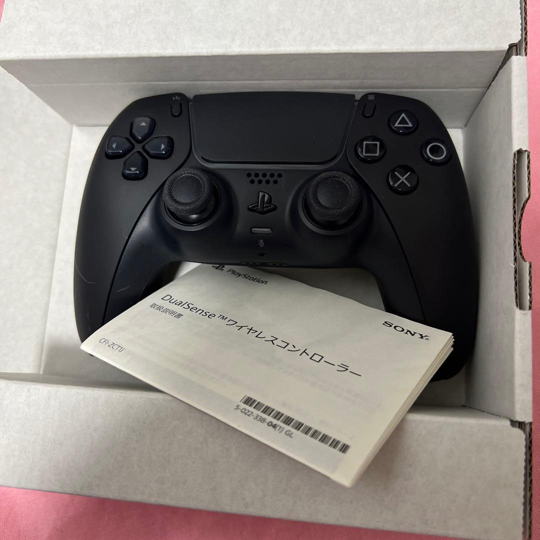 PS5 DualSense ミッドナイトブラック　未使用ワイヤレスコントローラー