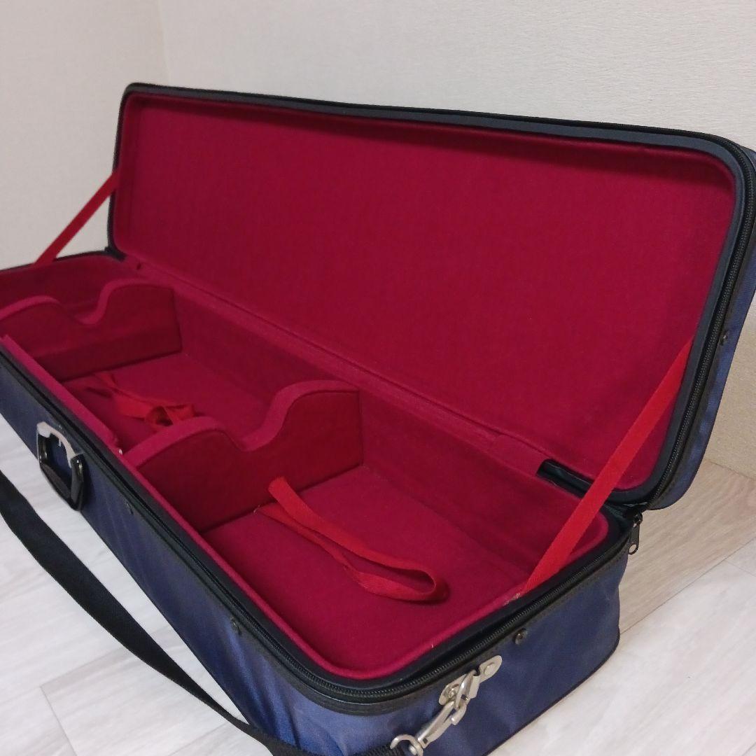 三味線 ケース付 紫檀 細棹 お稽古