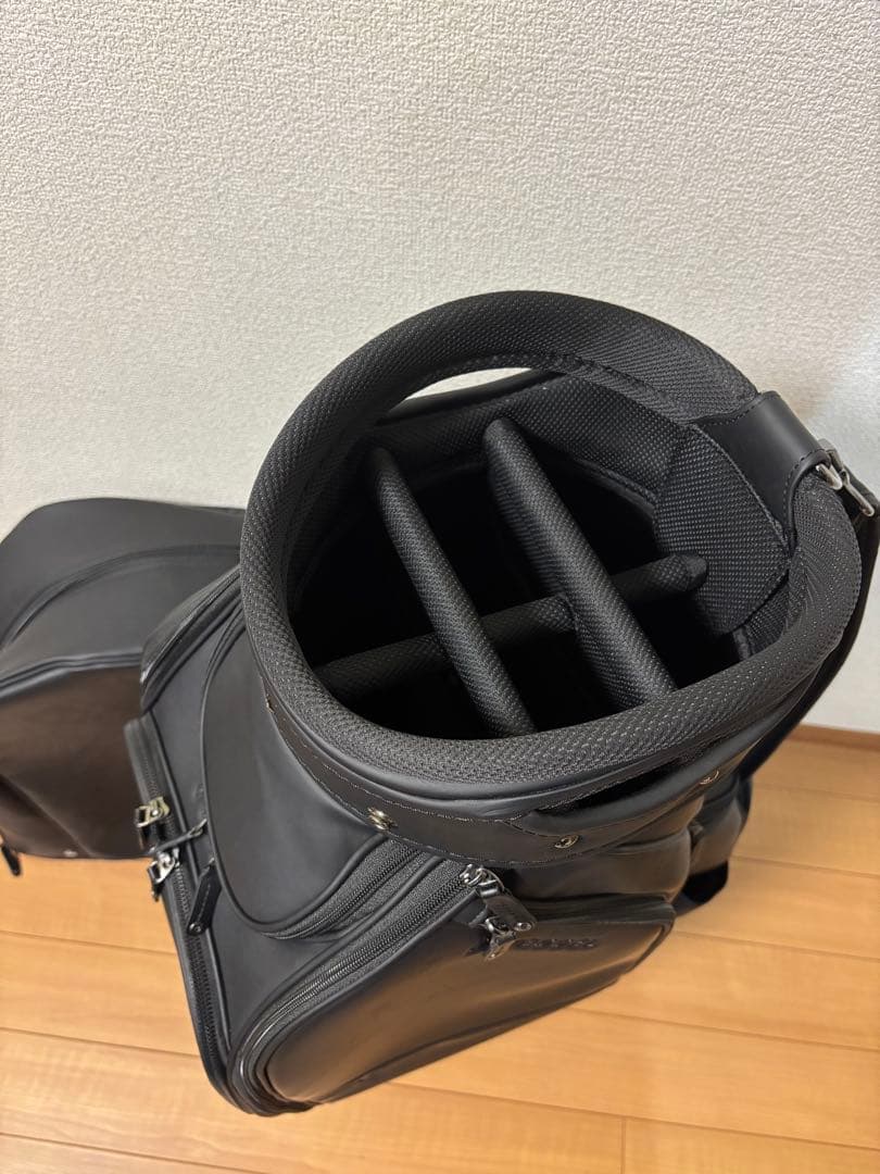 VESSEL(ベゼル)キャディバッグ Lux Cart JP BKブラック 美品
