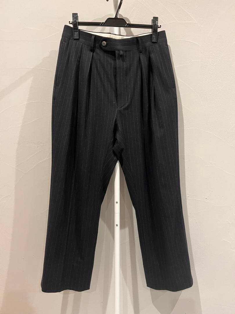 パンツ NEAT 140's Wool Pinstripe STANDARD
