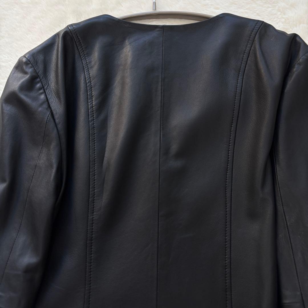 未使用タグ＊Theory CROP CREW JKT 　ブラック　S