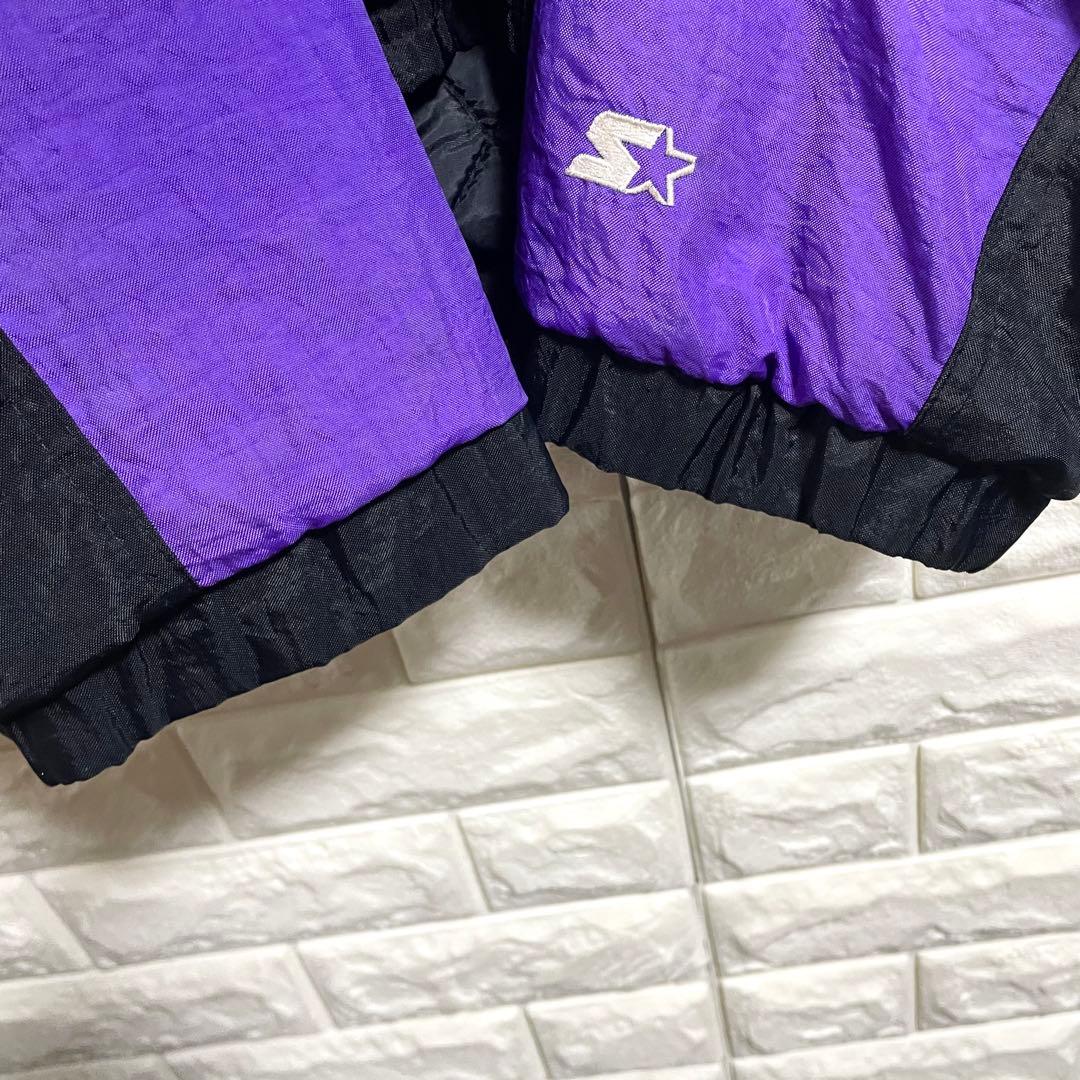 90s スターター　コロラド　ロッキーズ　中綿ナイロンプルオーバー　　Lサイズ