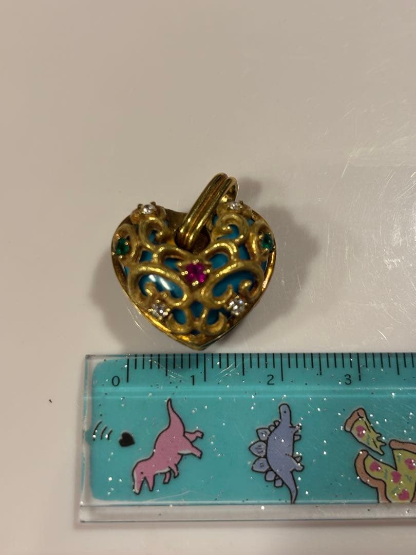 K18ターコイズハートネックレス