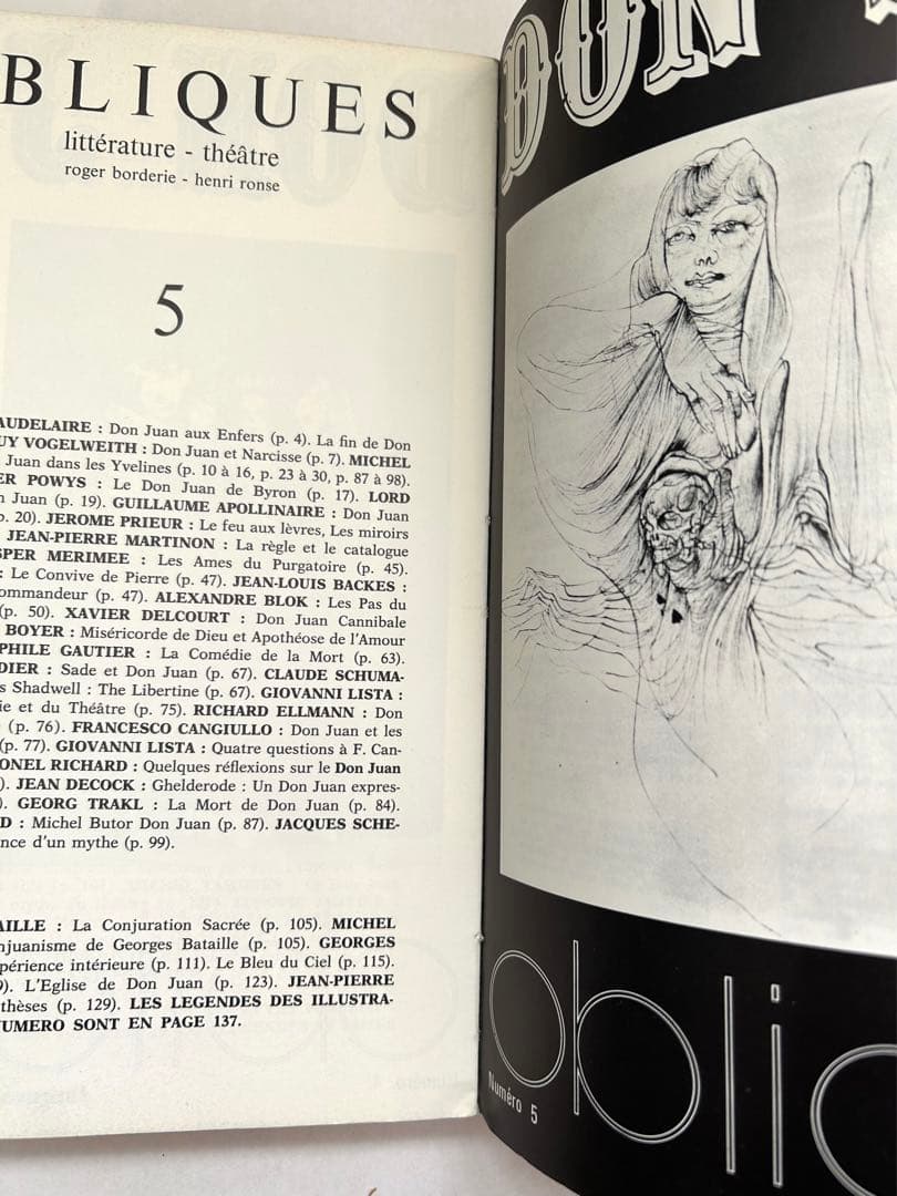 【希少】OBLIQUES Hans Bellmer Numero Special