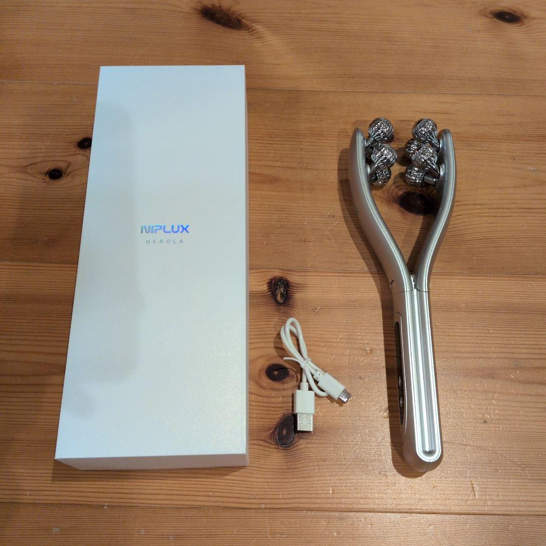 NIPLUX HYDRA 美顔ローラー USBケーブル付き