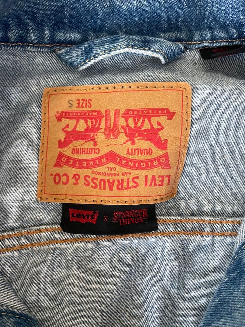 Levi's ストレンジャーシングス denim jacket Sサイズ