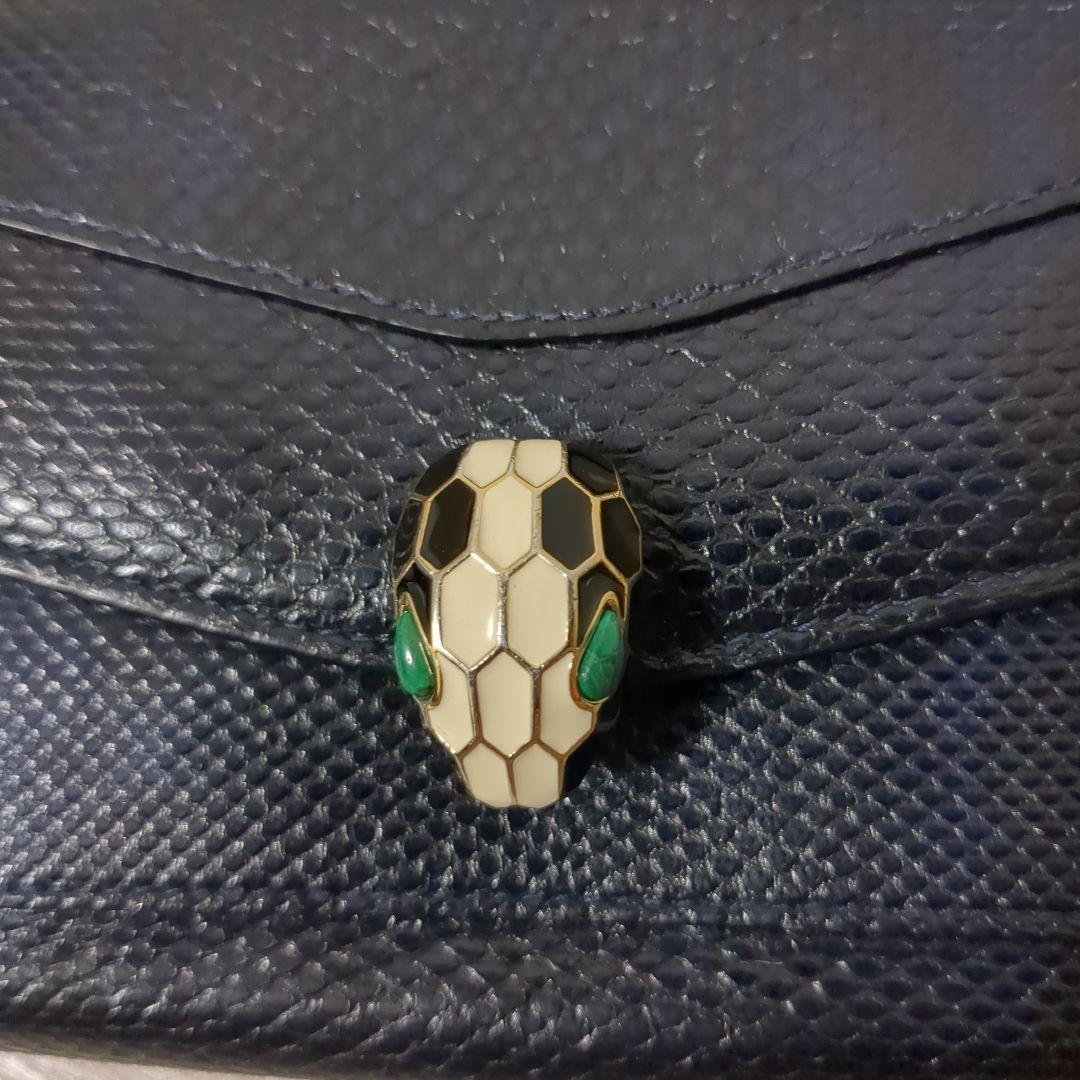 【激レア】BVLGARI　ブルガリ　セルペンティ　長財布　パイソン