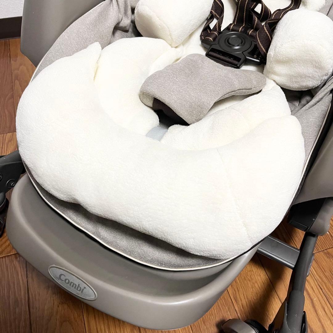 【極美品】 Combi ネムリラAT BEDi おやすみドームEG 電動コンビー