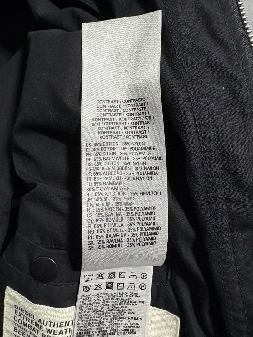 ジャケット・アウター DIESEL gimmick combat jacket TECH M-65