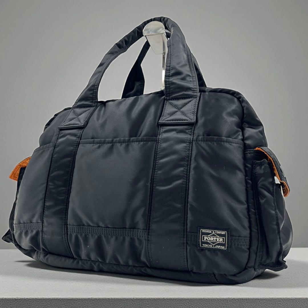 【美品】 ポーター タンカー ダッフルバッグ ブラック 廃盤 ボストン レア