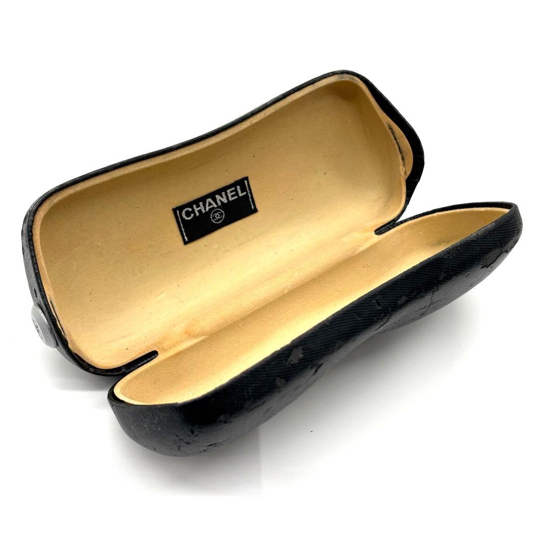 シャネル 5111 カメリア サングラス ブラック プラスチック 美品 正規品