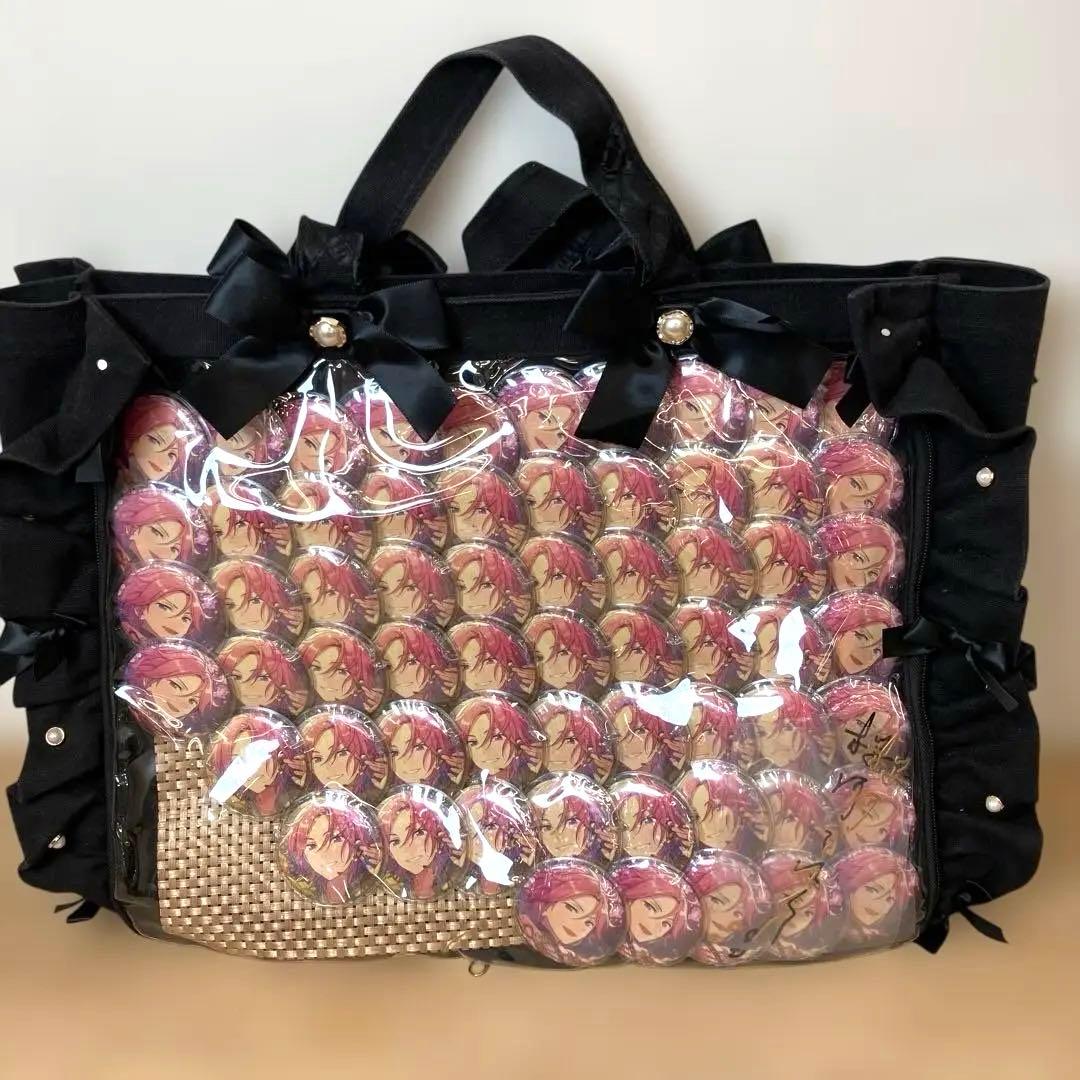 ケ*ン様 あんさんぶるスターズ 桜河こはく 缶バッジ 62個 痛バッグ あんスタ