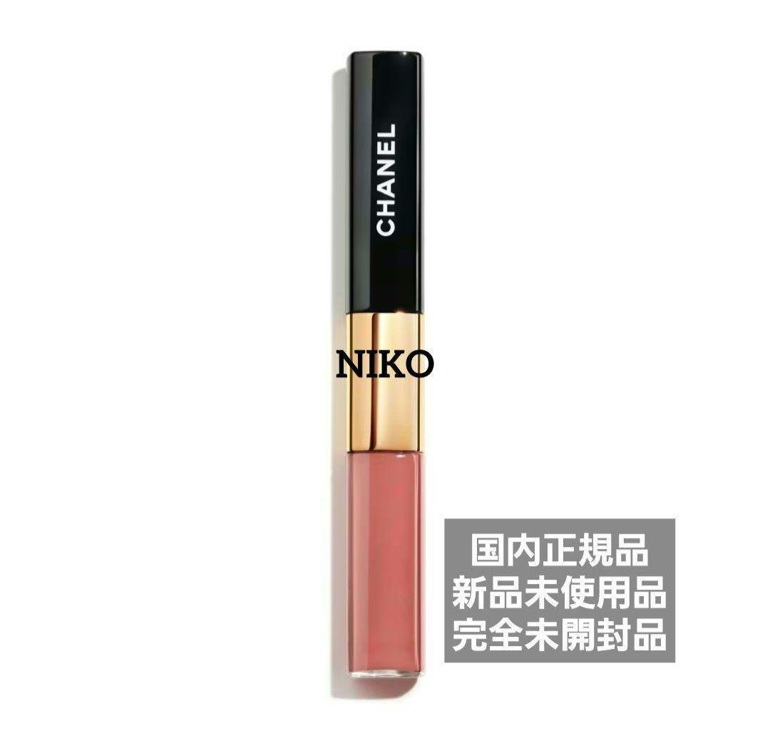 シャネル ル ルージュ デュオ ウルトラトゥニュ 186 ピンクヌード 新品