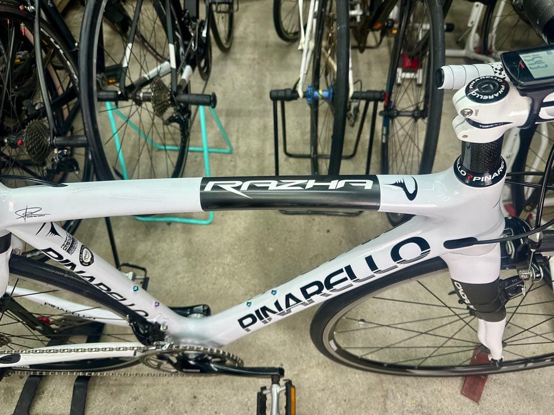 PINARELLO RAZHAフルカーボン消耗品交換済み！基本分解発送送料無料！